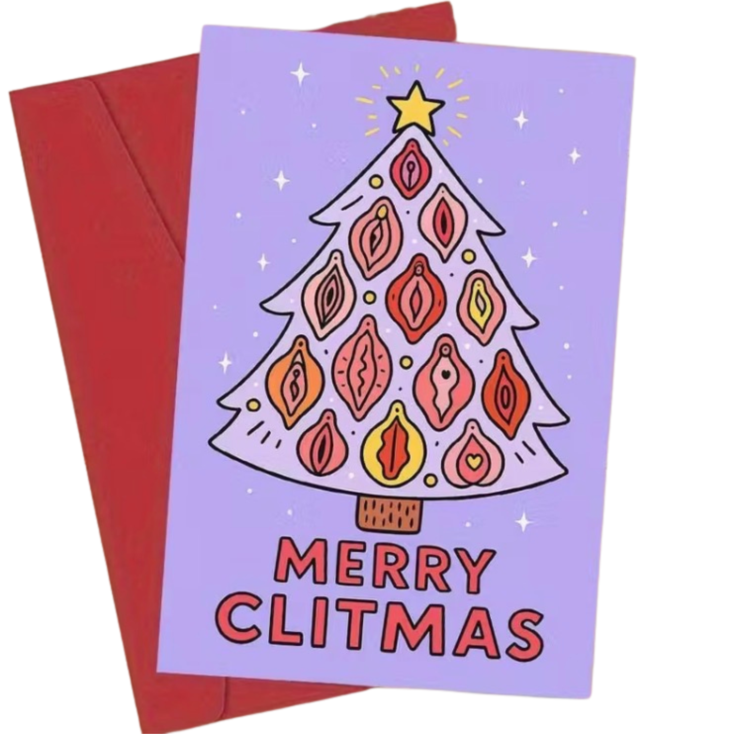 „Merry Clitmas“ – Feministische Weihnachtskarte