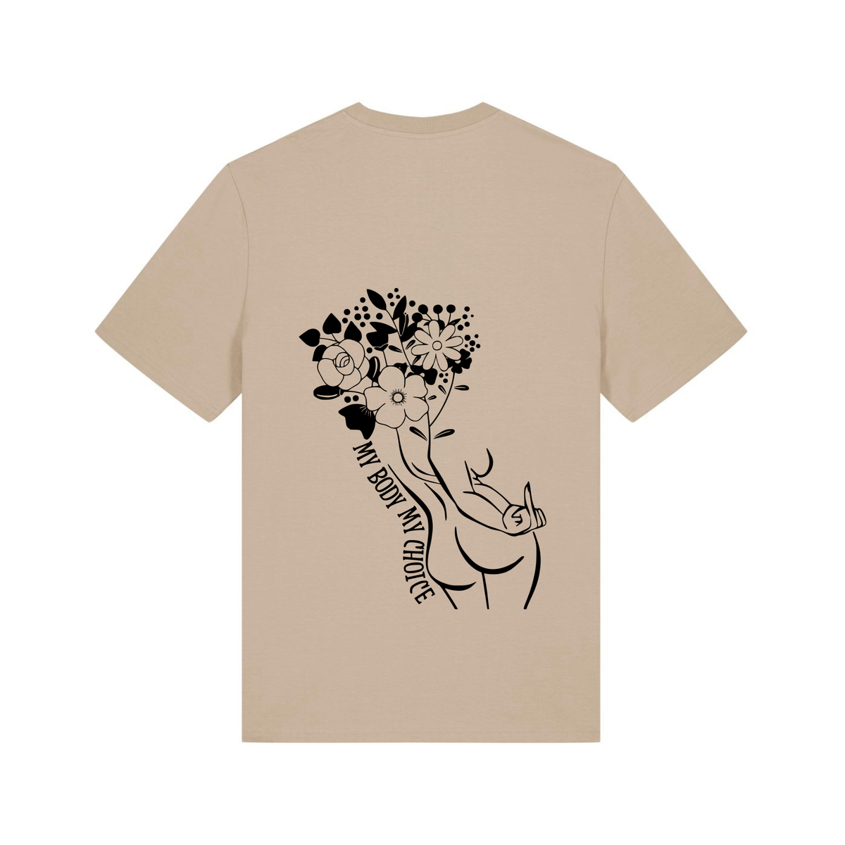 Unisex Bio-T-Shirt „My Body My Choice“