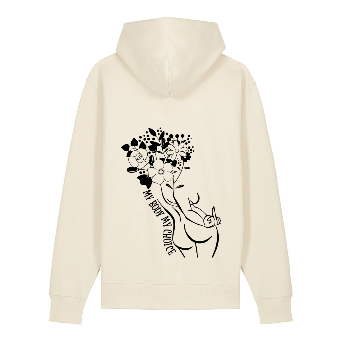 Unisex Premium Bio-Hoodie „My Body My Choice“