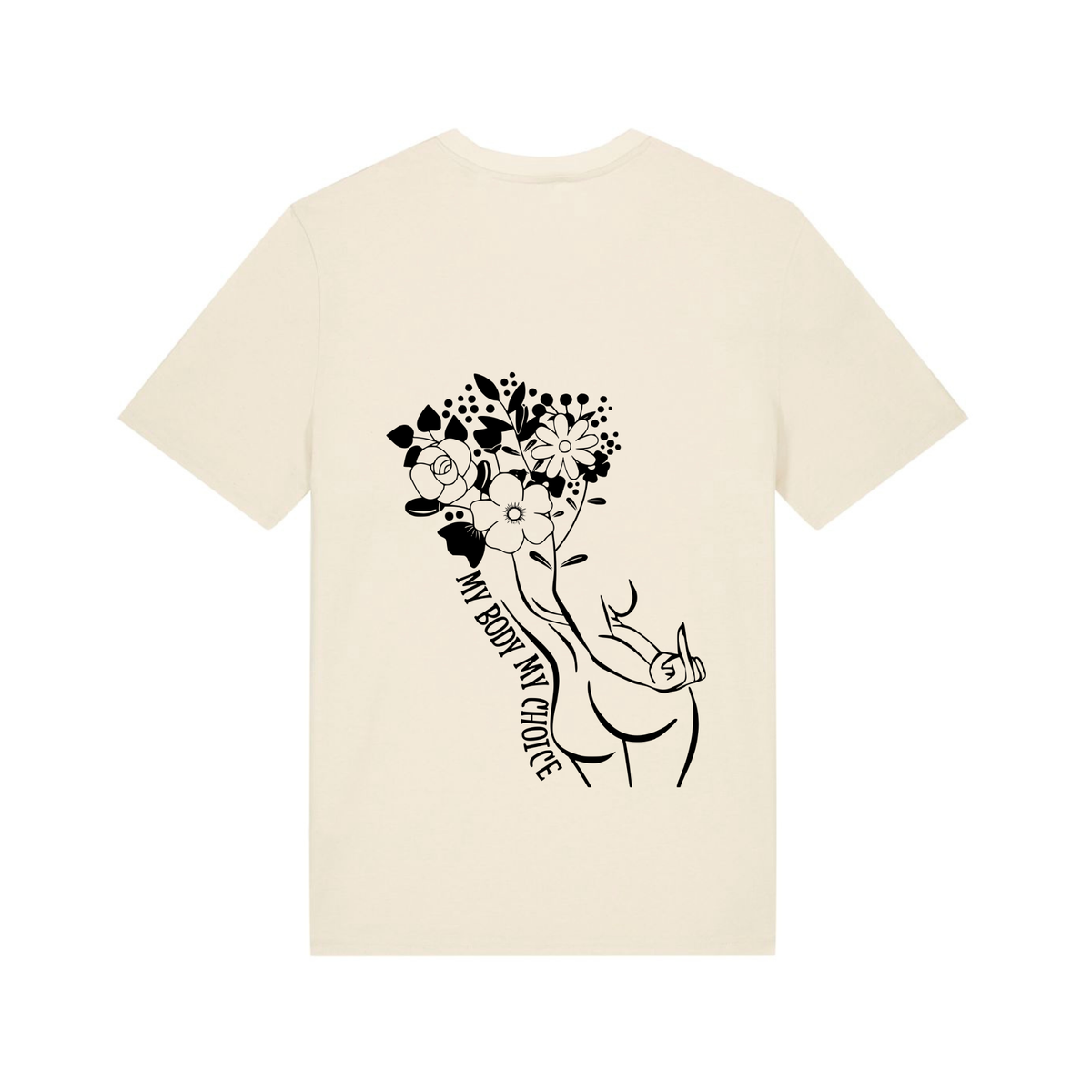 Unisex Bio-T-Shirt „My Body My Choice“