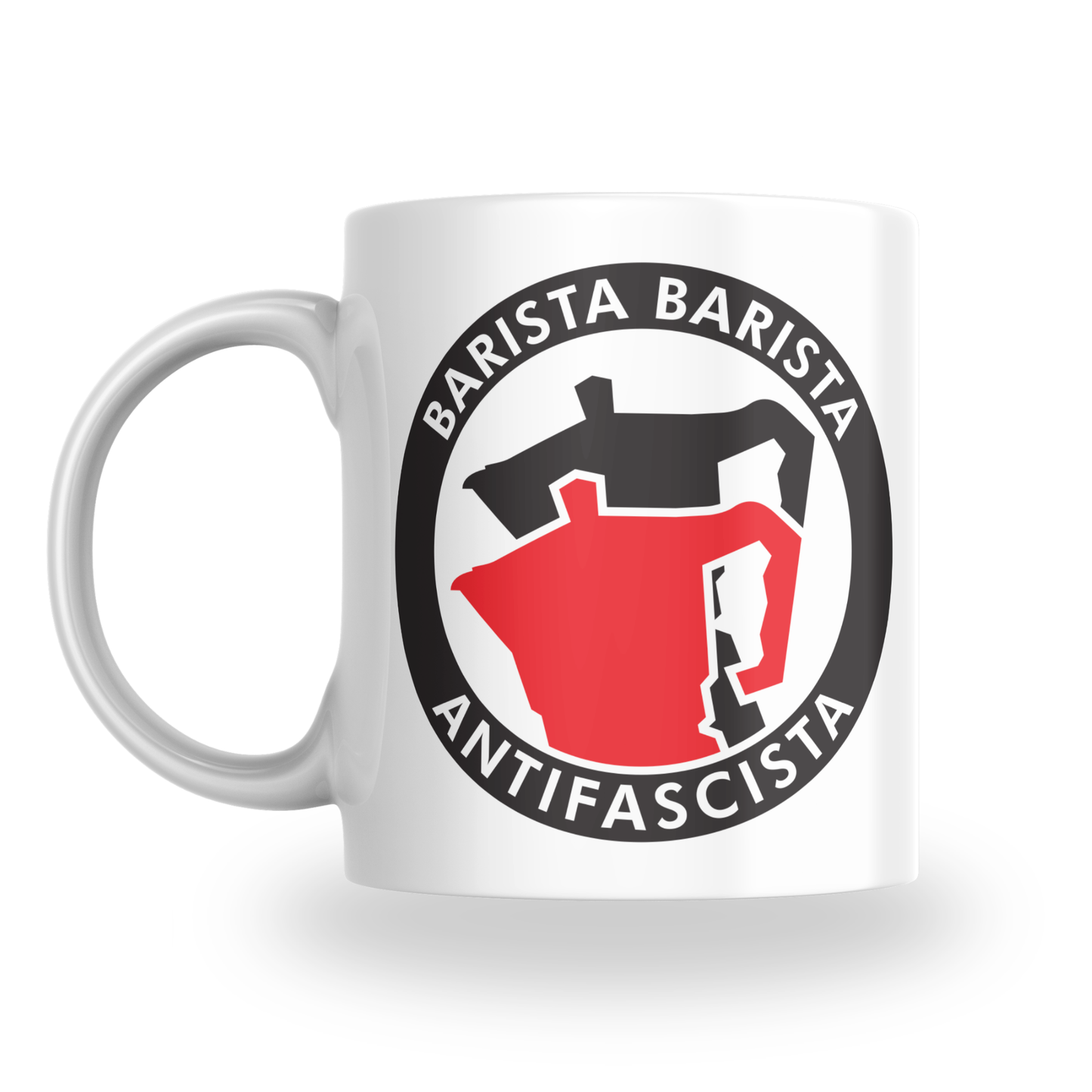 Barista Barista Antifascista – Keramiktasse (325 ml)