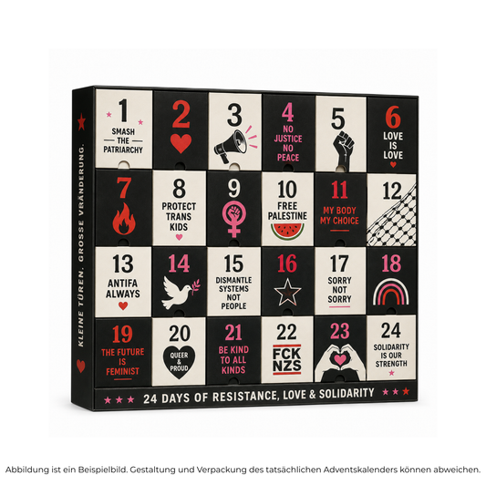 Advent of Resistance 2026 – Politischer Adventskalender