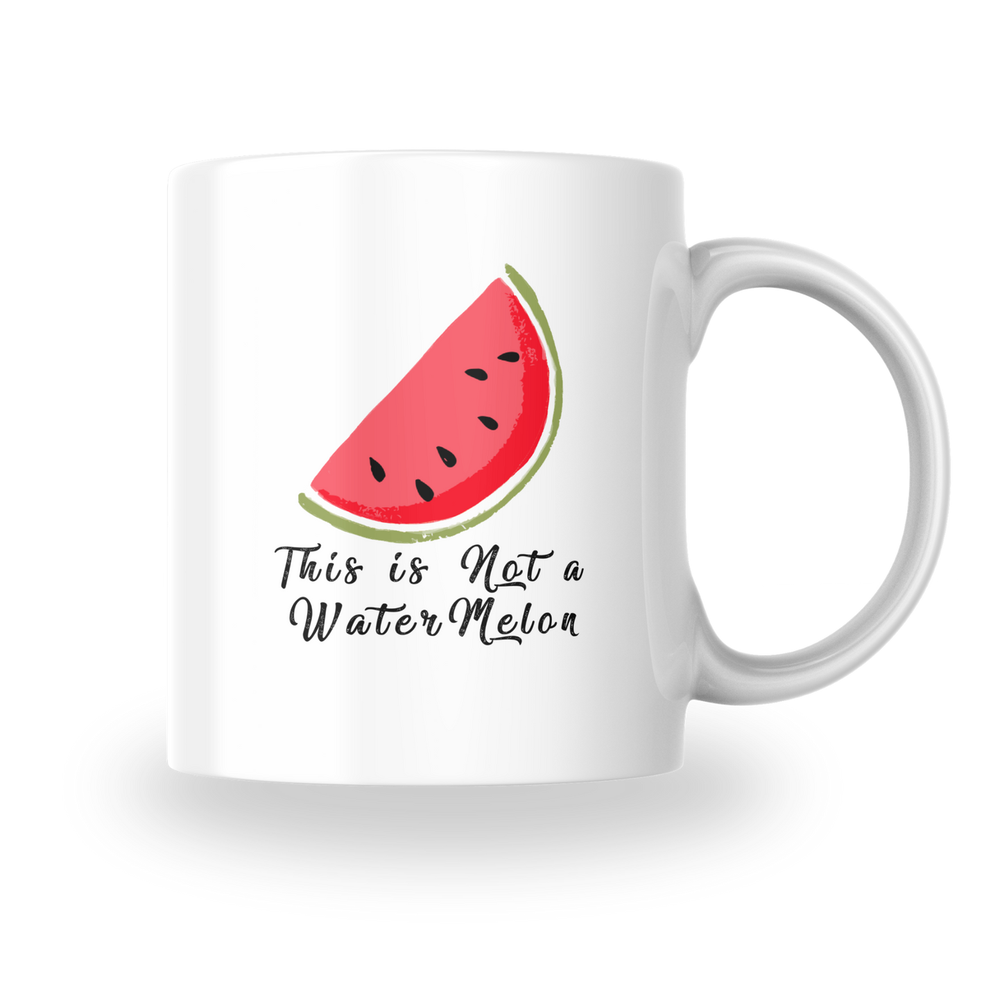 This is Not a Watermelon – Keramiktasse | Statement-Tasse für Solidarität mit Palästina