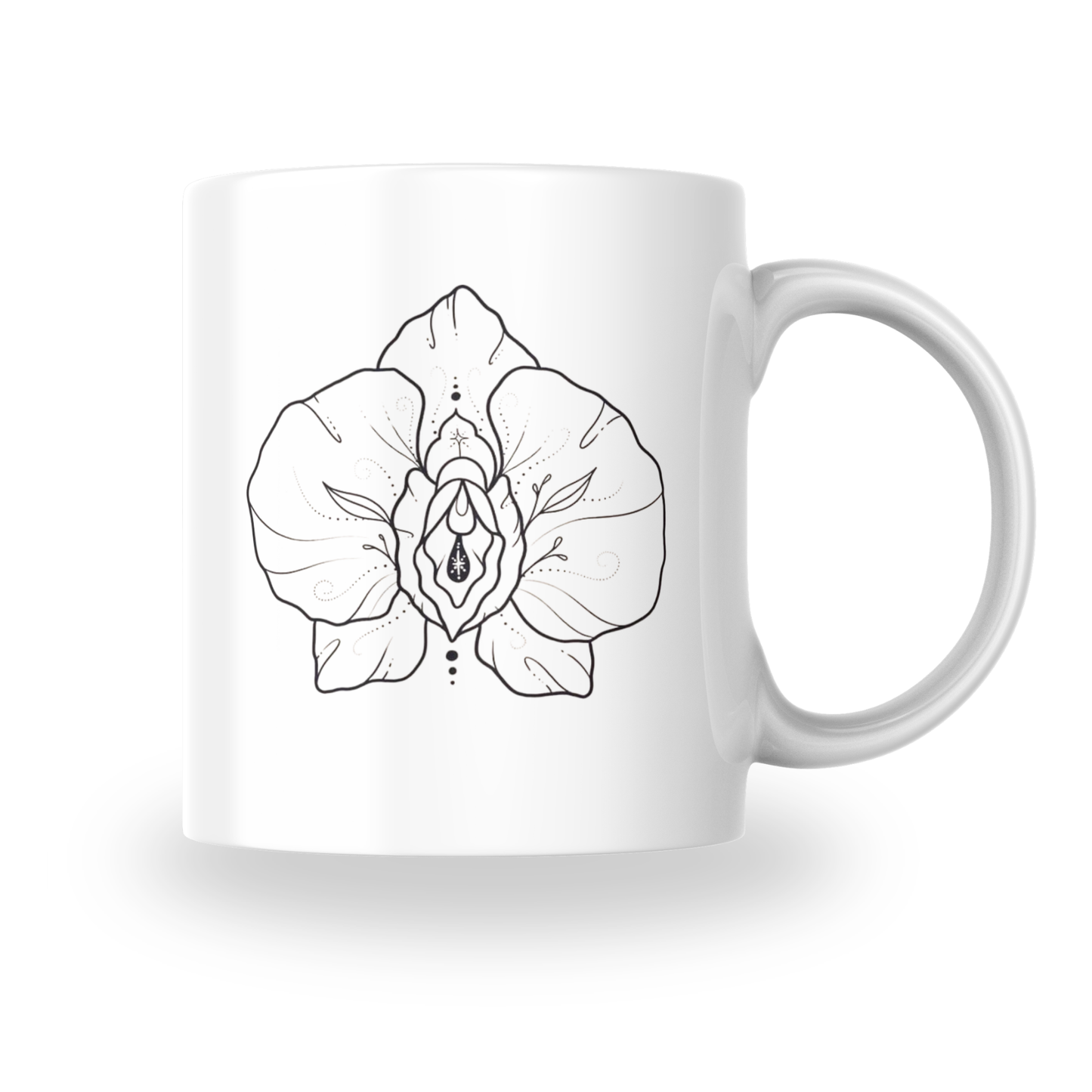 Vulva Blossom – Keramiktasse