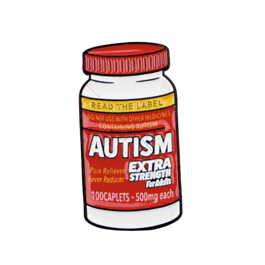 Autism Extra Strength Pin