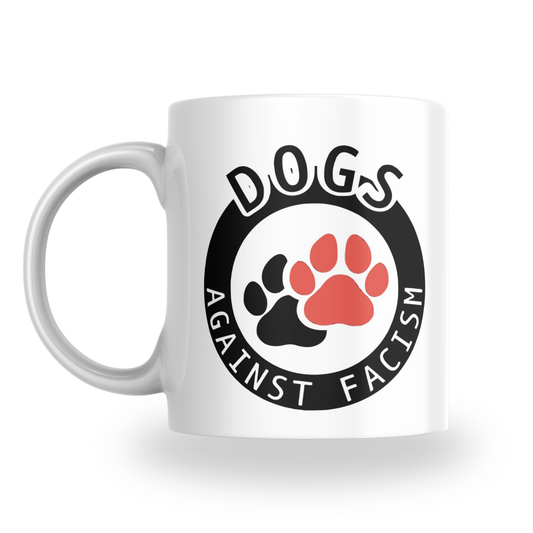 Dogs Against Facism – Keramiktasse