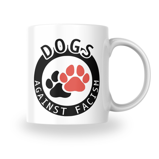Dogs Against Facism – Keramiktasse