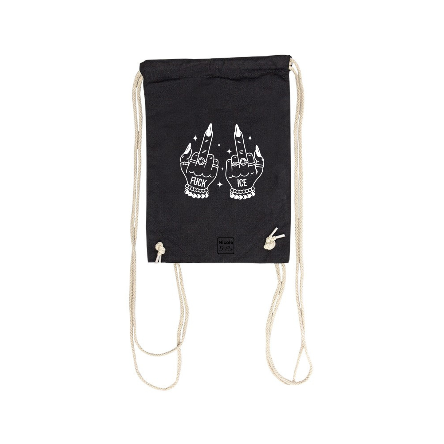 Turnbeutel „Fuck ICE“