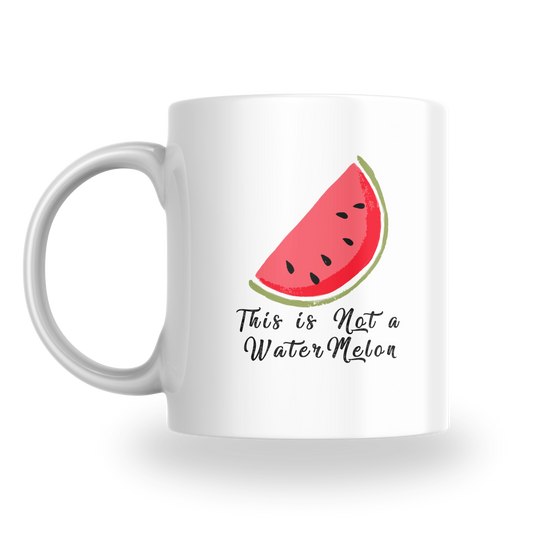 This is Not a Watermelon – Keramiktasse | Statement-Tasse für Solidarität mit Palästina