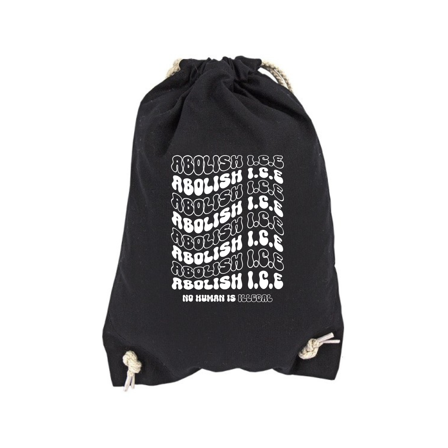 Turnbeutel „Abolish I.C.E“