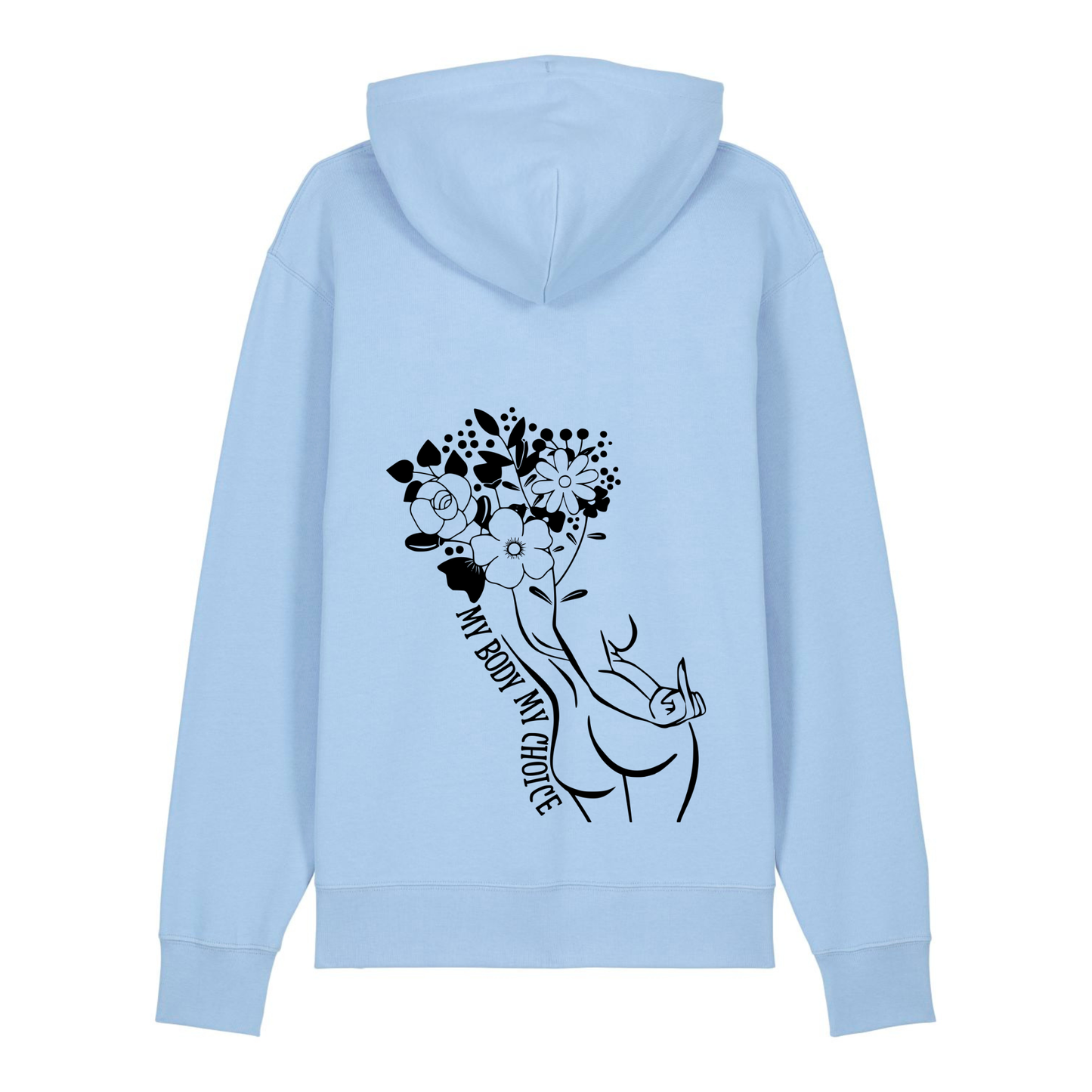 Unisex Premium Bio-Hoodie „My Body My Choice“