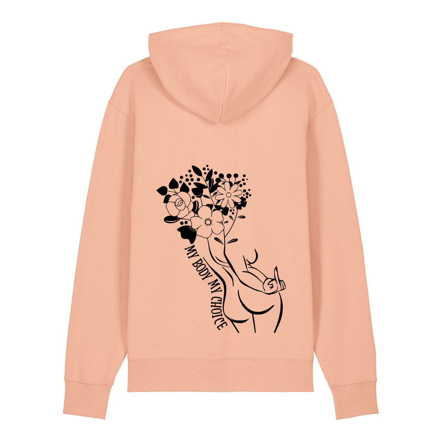 Unisex Premium Bio-Hoodie „My Body My Choice“
