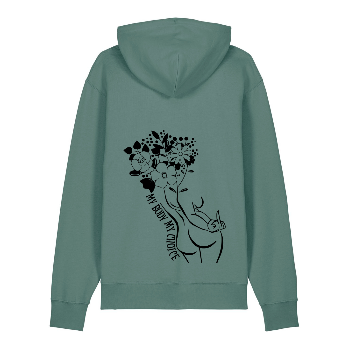 Unisex Premium Bio-Hoodie „My Body My Choice“