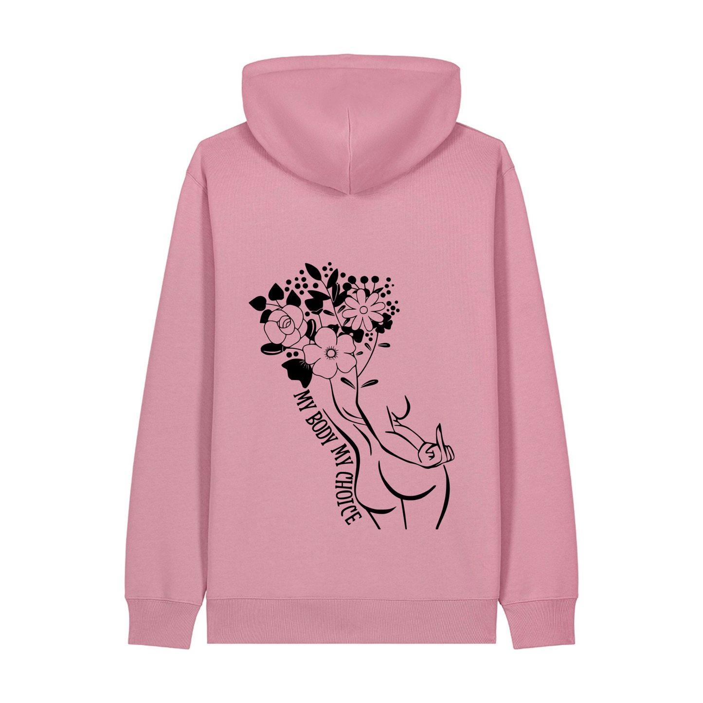 Unisex Premium Bio-Hoodie „My Body My Choice“