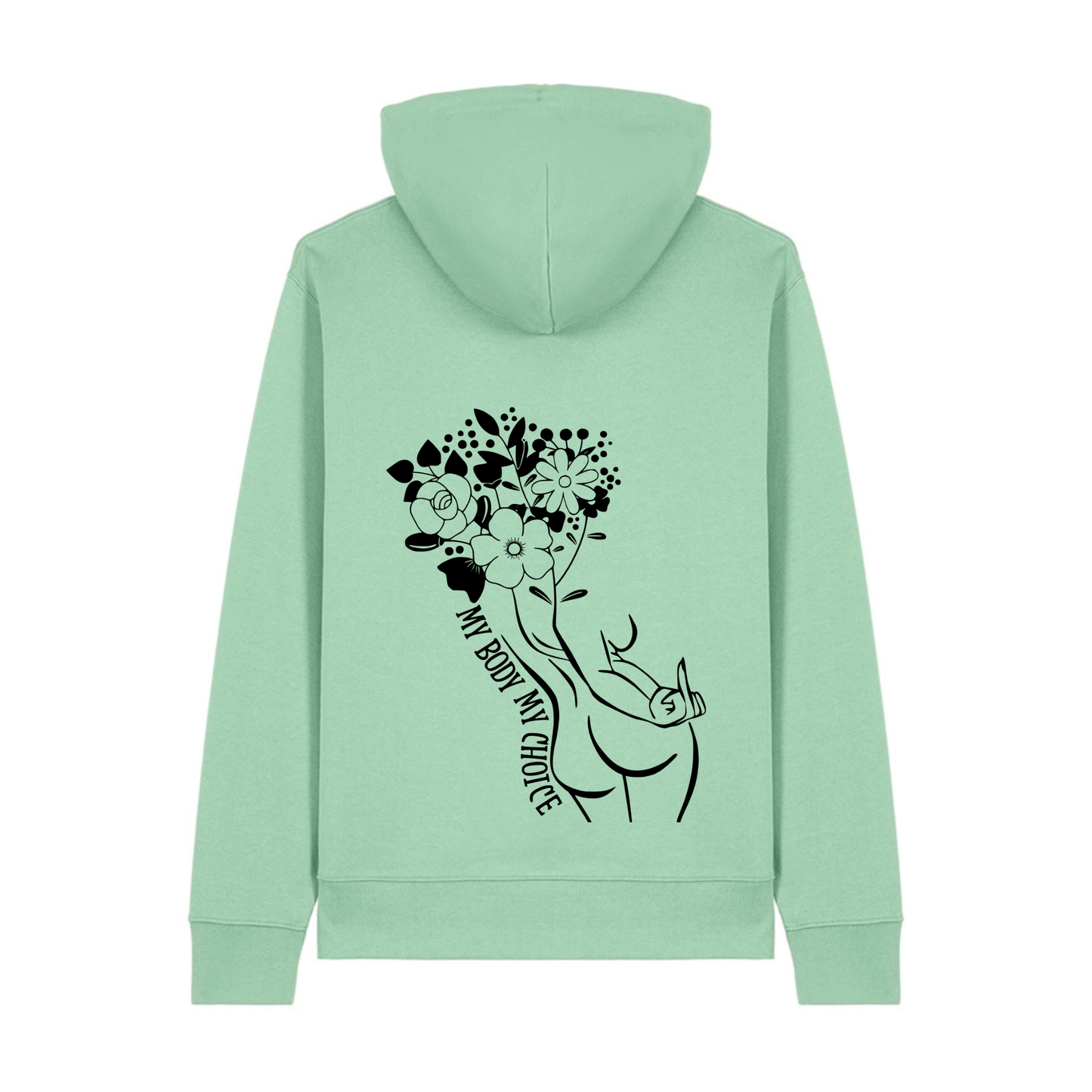 Unisex Premium Bio-Hoodie „My Body My Choice“