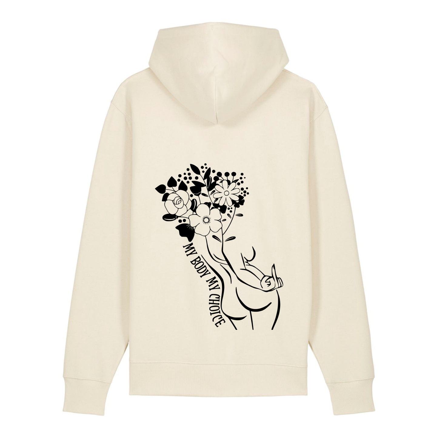 Unisex Premium Bio-Hoodie „My Body My Choice“