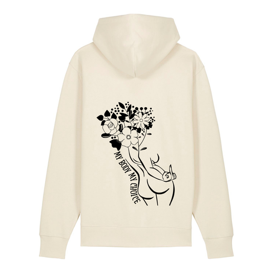 Unisex Premium Bio-Hoodie „My Body My Choice“