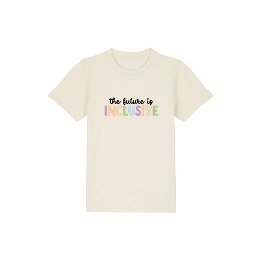 Kinder Bio-T-Shirt „The Future Is Inclusive“